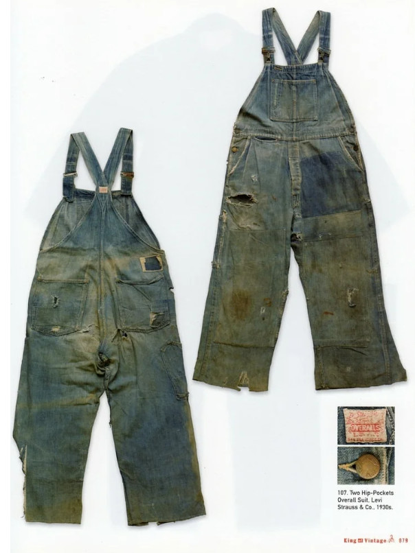overalls от Леви Страусса